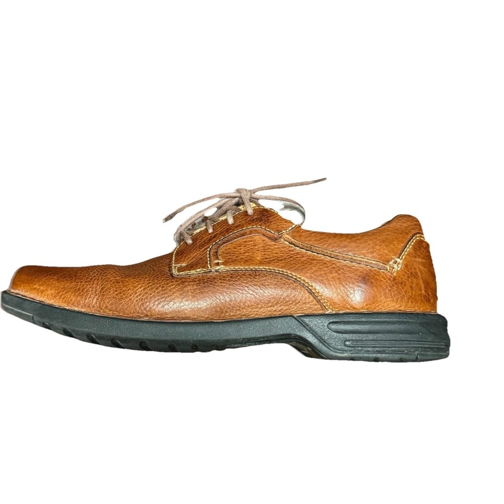 Johnston & Murphy Shuler Bicycle Mens Brown Dress Shoes Size 9.5M Leather‎